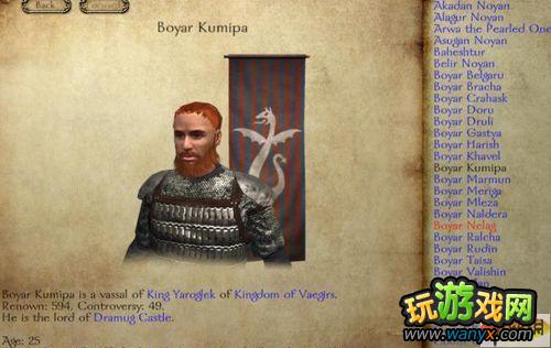 骑马与砍杀战团 雇佣兵